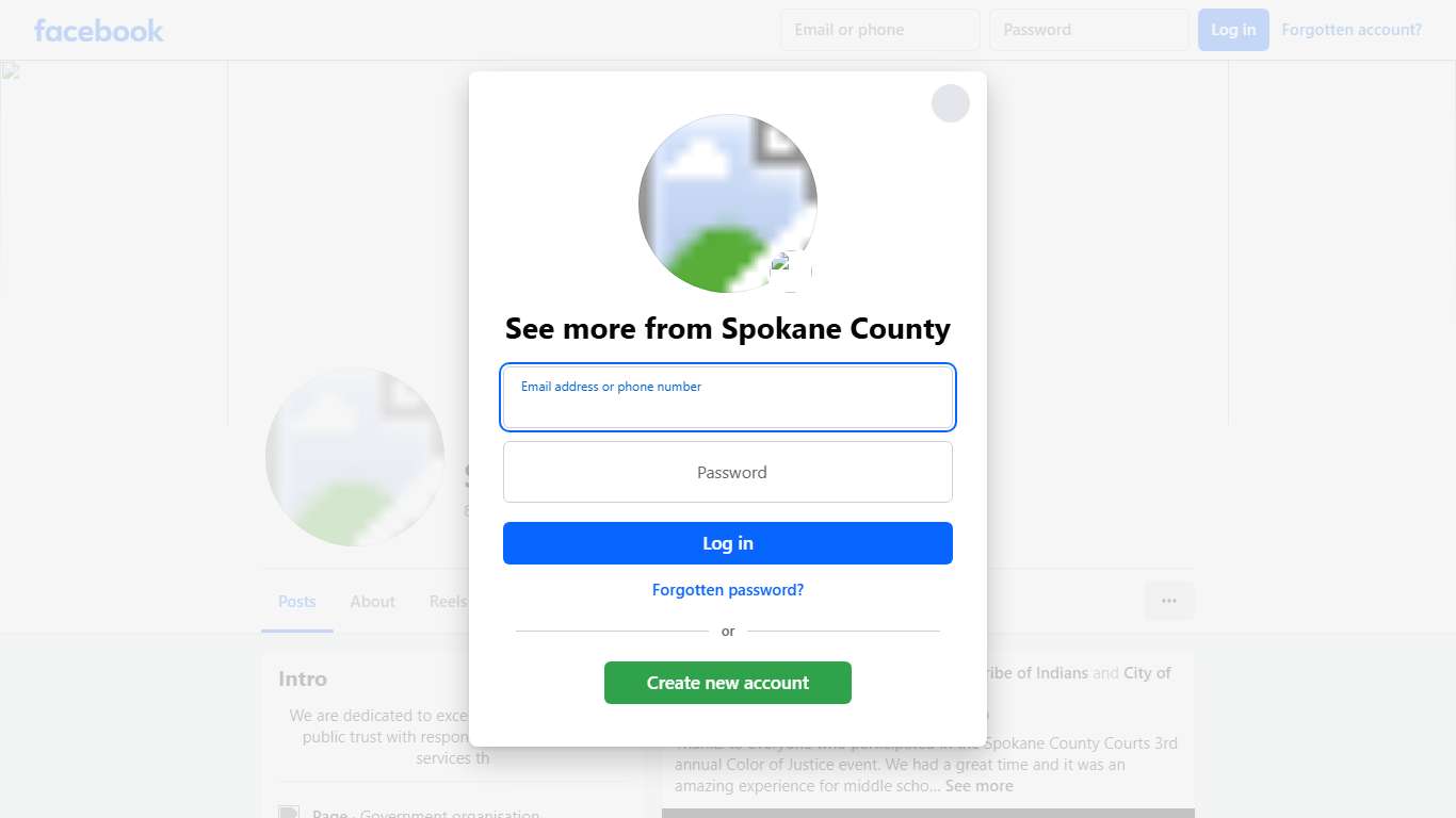 Spokane County Facebook